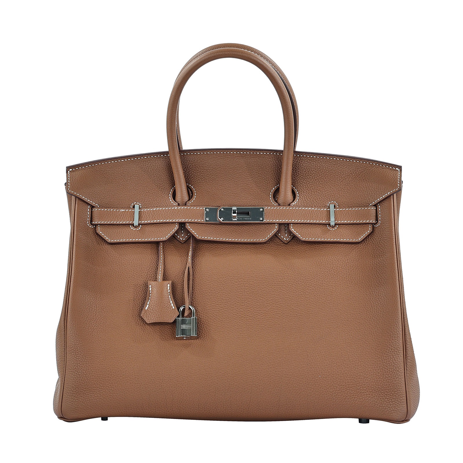 愛馬仕 Hermes Birkin Bag 柏金包 35 BK35 A刻 金棕BIRKIN35 防塵袋