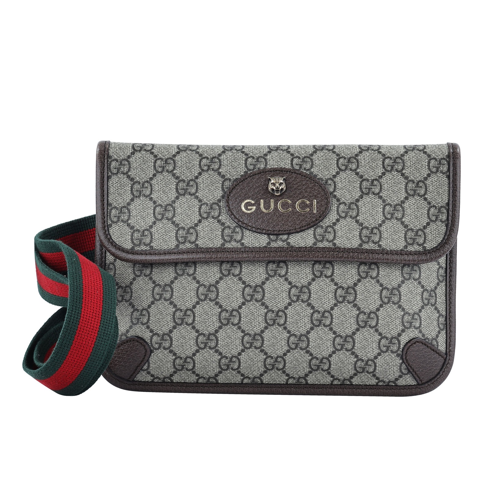 古馳 GUCCI Neo Vintage GG Supreme 腰包 493930 GG腰包 防塵袋