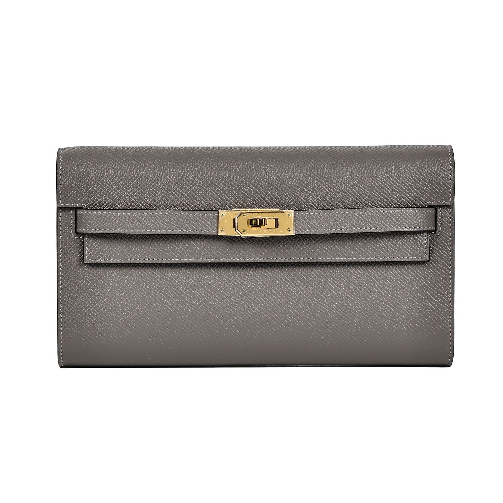 愛馬仕 Hermès Kelly to go 長夾肩背包 KLG U刻 灰KELLY TO GO 原廠盒子
