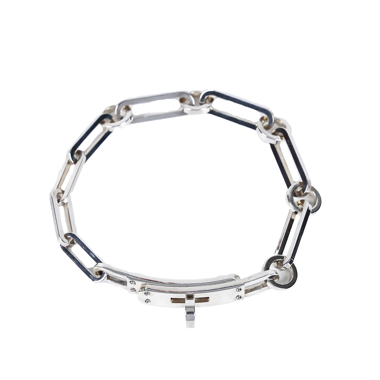 愛馬仕 Hermès Kelly Chaine手鍊 KLCHAINE18 22S262760/ / #18 925 KELLY CHAIN 手鍊 無附屬品