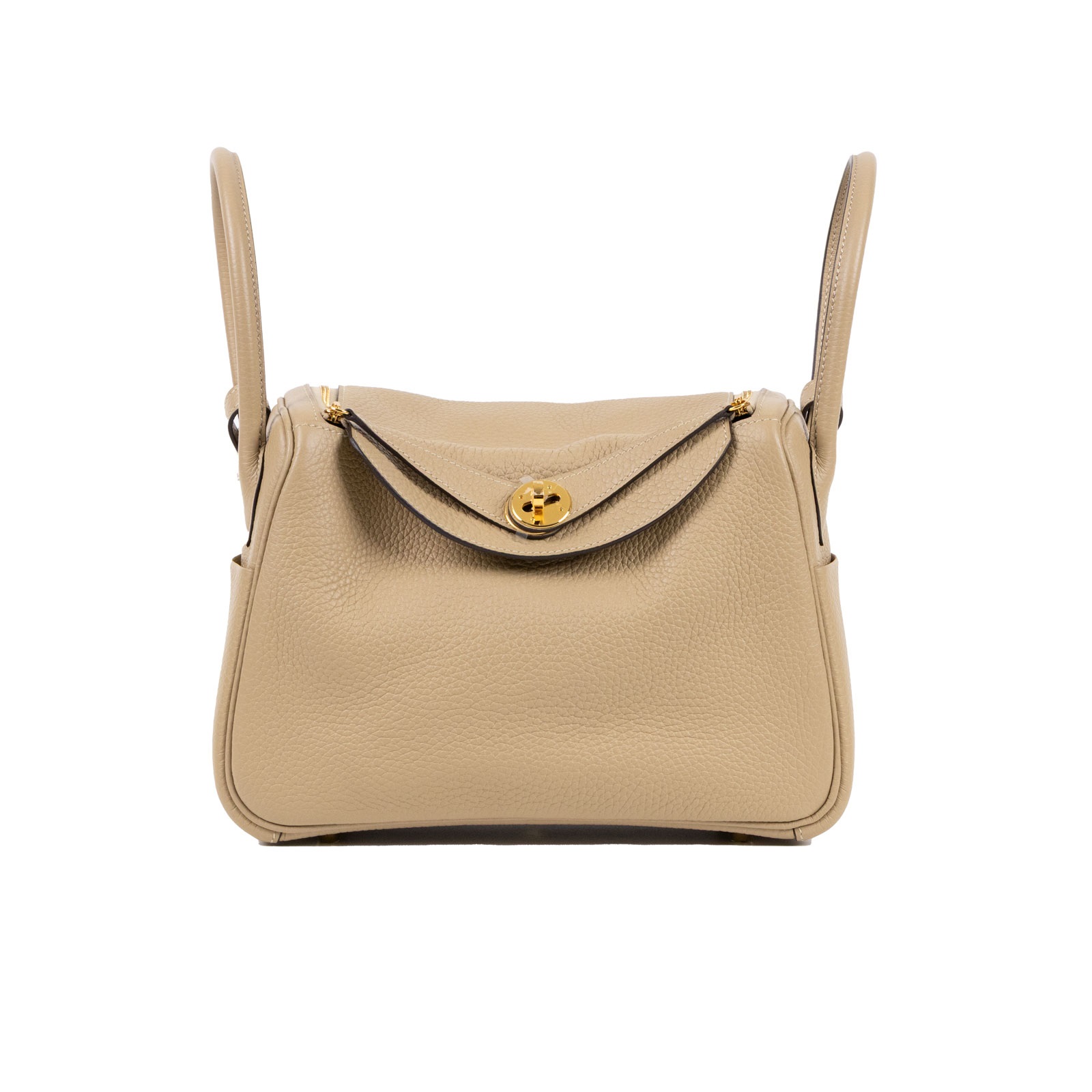 愛馬仕 Hermès Lindy 琳迪包 26 LD26 U刻 風衣灰LINDY26 原廠盒子.防塵袋/購買證明