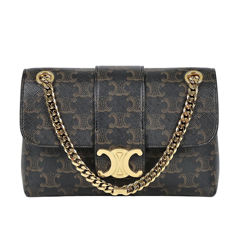 思琳 CELINE Triomphe 帆布 Teen Victoire 手袋 116592FRH TEEN CELINE VICTOIRE 購買證明