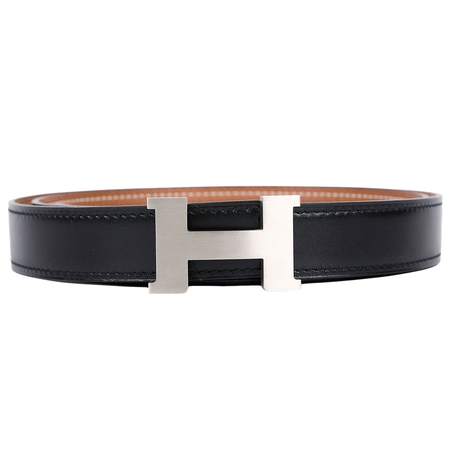 愛馬仕Hermes Constance 皮帶扣雙面皮腰帶CONSTANCEB90 口M / #90 雙色皮帶原廠盒子/防塵袋二手精品-  BRAND楓月官方購物網站