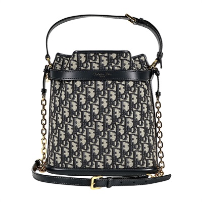 迪奧 CHRISTIAN DIOR Cest Dior 手提袋 中型 M2271UTZQ CEST DIOR中號水桶包 原廠盒子/防塵袋/購買證明