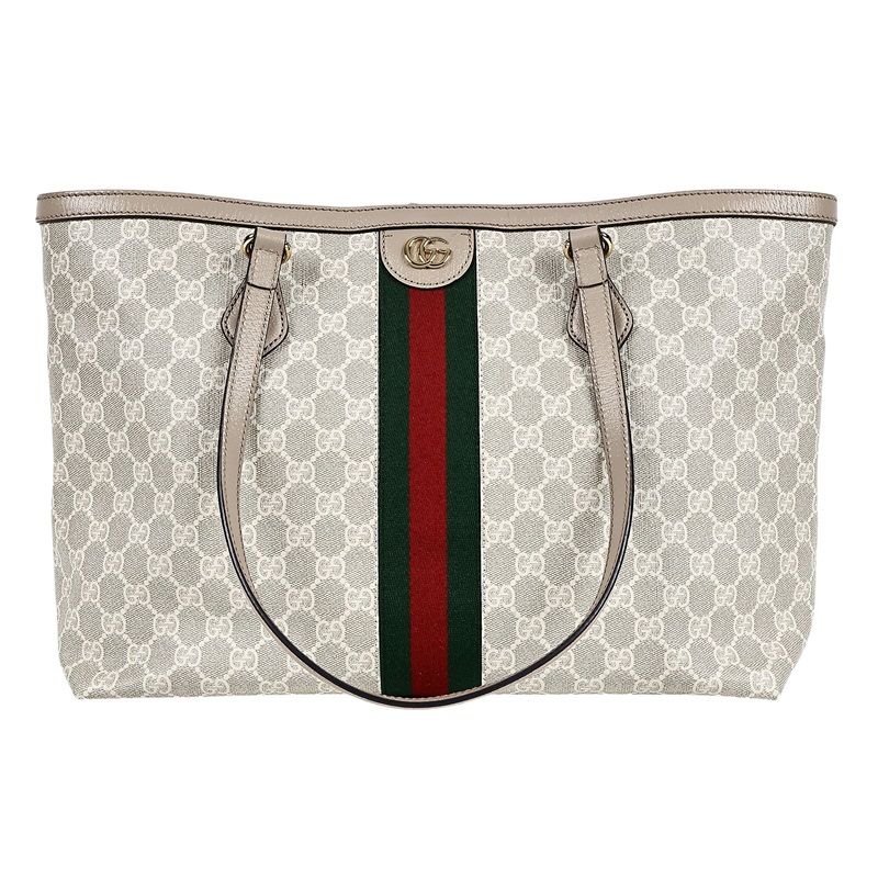 古馳 GUCCI Ophidia 手提袋 中型 631685 米GG紋托特包 防塵袋