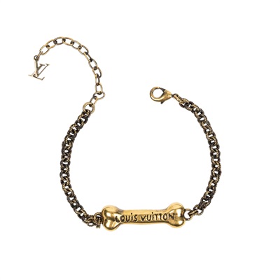 路易威登 LOUIS VUITTON LV Bone 手鏈 M02344 狗骨頭手鍊 無附屬品