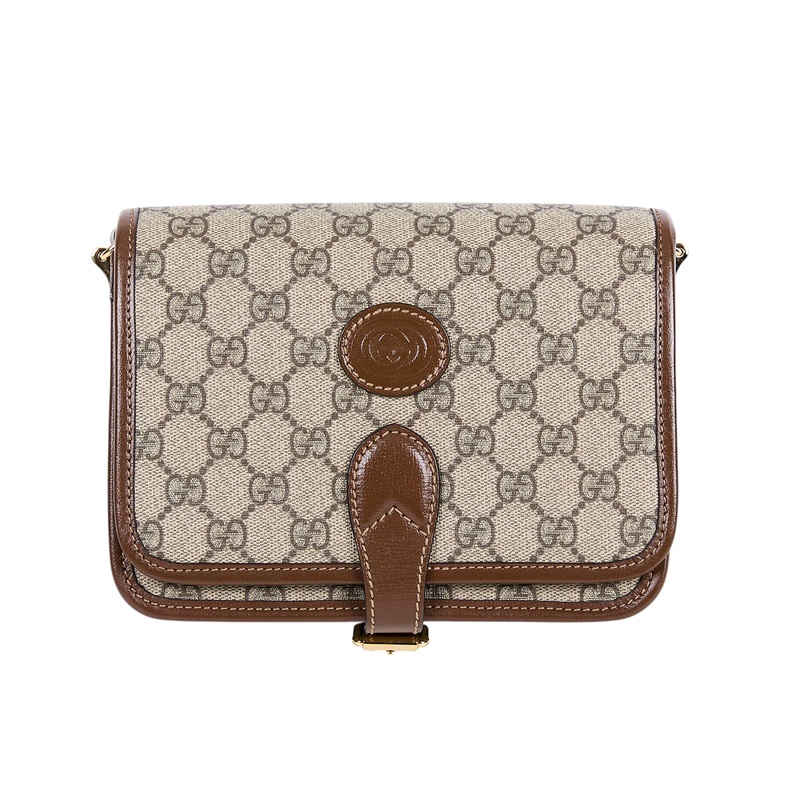 古馳 GUCCI Interlocking G 迷你 斜揹袋 671620 RETRO馬鞍包 原廠盒子/防塵袋/購買證明