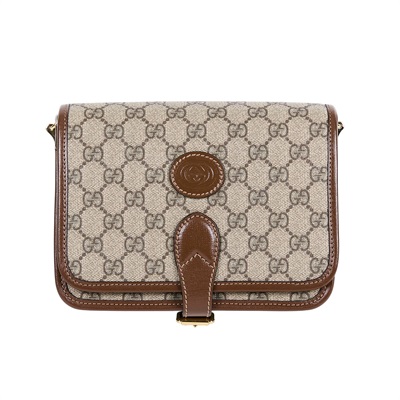 古馳 GUCCI Interlocking G 迷你 斜揹袋 671620 RETRO馬鞍包 原廠盒子/防塵袋/購買證明