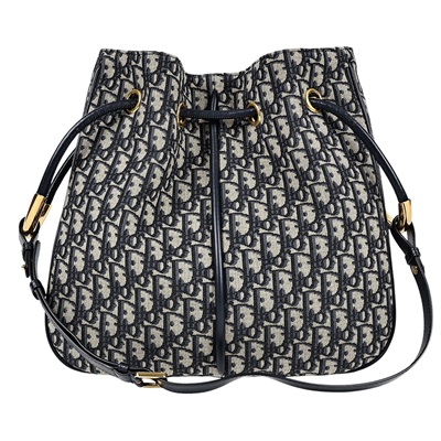 迪奧 CHRISTIAN DIOR Nolita 水桶包 大型 M2311UTZQ 緹花水桶斜背包 原廠盒子/防塵袋/保證卡/台灣購買證明