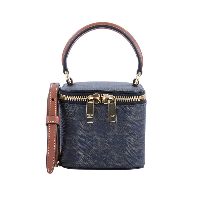 思琳 CELINE Vanity Case Mini 化妝箱 10J762CZ1 老花 MINI VANITY 防塵袋/原廠盒子