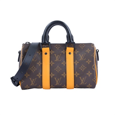路易威登 LOUIS VUITTON Keepall Bandouliere 25 手提 肩背 波士頓包 M46687 晶片款  無附屬品