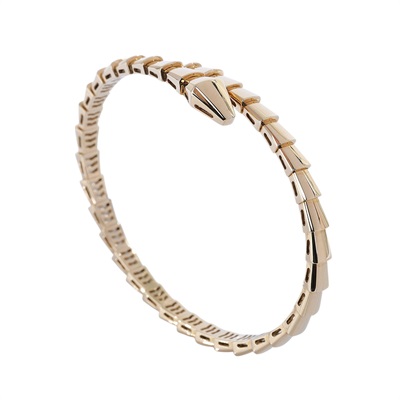 寶格麗 BVLGARI Serpenti Viper 手環 XL 359416 K18YG Serpenti Viper 手環 保證卡/原廠盒子