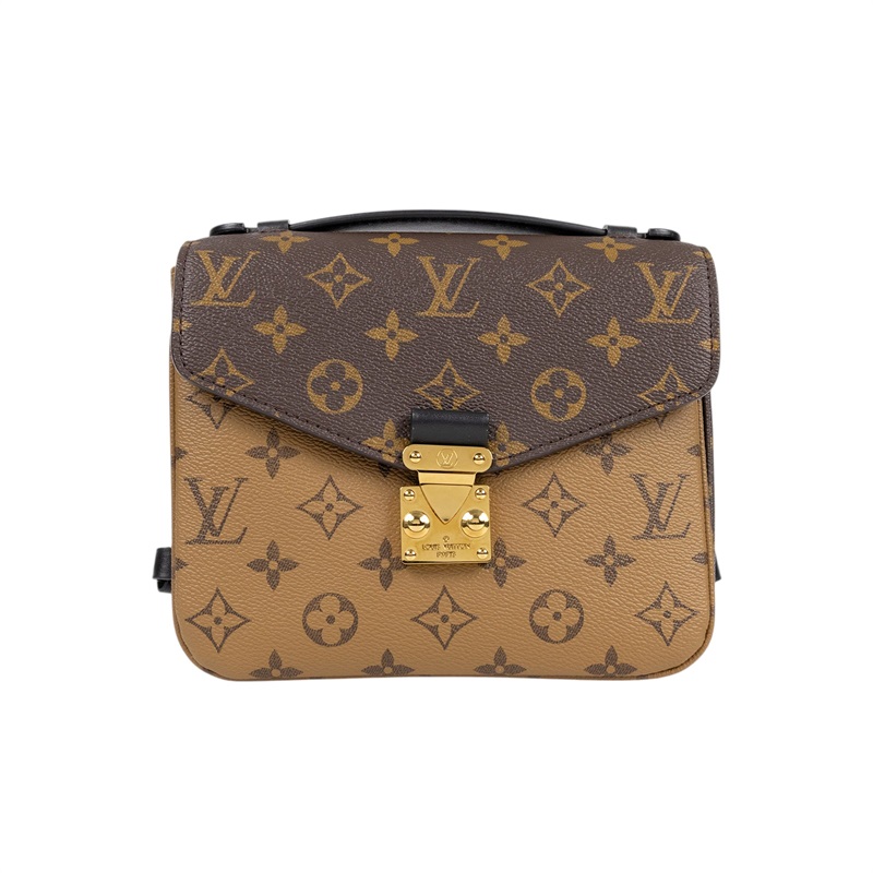 路易威登 LOUIS VUITTON Pochette Métis 背包 M11941 晶片款 雙色咖Pochette Métis 背包 原廠盒子/防塵袋