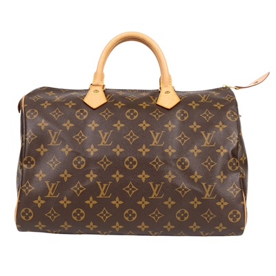 路易威登 LOUIS VUITTON Speedy 35 舊款 手提波士頓包 經典帆布 M41524 原花SPEEDY35 防塵袋
