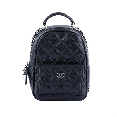 香奈兒 CHANEL 經典 迷你 後背包 AP3753 晶片款 黑金荔枝迷你後背包 原廠盒子/防塵袋/國外購買證明