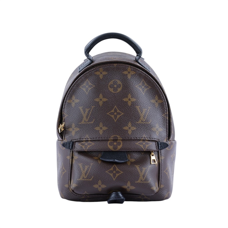 路易威登 LOUIS VUITTON Palm Springs Monogram帆布 Mini 拉鍊 後背包 M41562 晶片款  原廠盒子/防塵袋