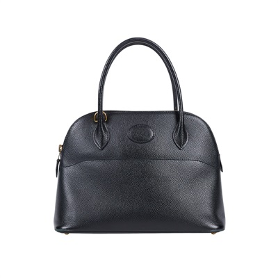 愛馬仕 Hermès Bolide Bag 柏莉包 27 BL27 Z刻 黑BOLIDE27 原廠盒子/雨衣/背帶/購買證明