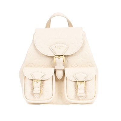 路易威登 LOUIS VUITTON Backup 後背包 奶油色 M47106 晶片款 白BACKUP後背包 原廠盒子/防塵袋/購買證明
