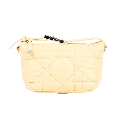 迪奧 CHRISTIAN DIOR Dior Travel Nomad 手拿包  黃色NOMAD 無附屬品