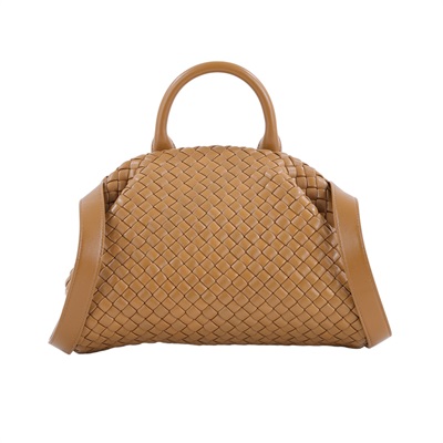 寶緹嘉 BOTTEGA VENETA Handle 手提包 小型 691188V01D1 棕HANDLE INTRECCIATO 防塵袋