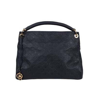 路易威登 LOUIS VUITTON Artsy MM 手提包 Monogram Empreinte M93448 深藍ARTSY MM 防塵袋