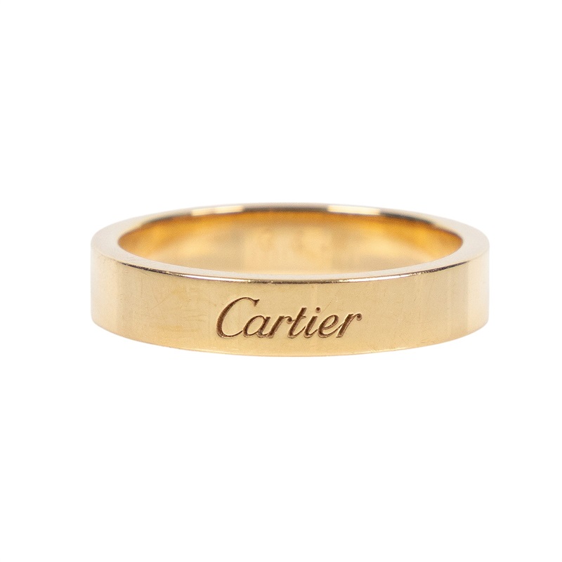 卡地亞 CARTIER C de 婚戒 B4098055 RG C de Cartier戒 #55  5.5G 防塵袋/原廠盒子/卡