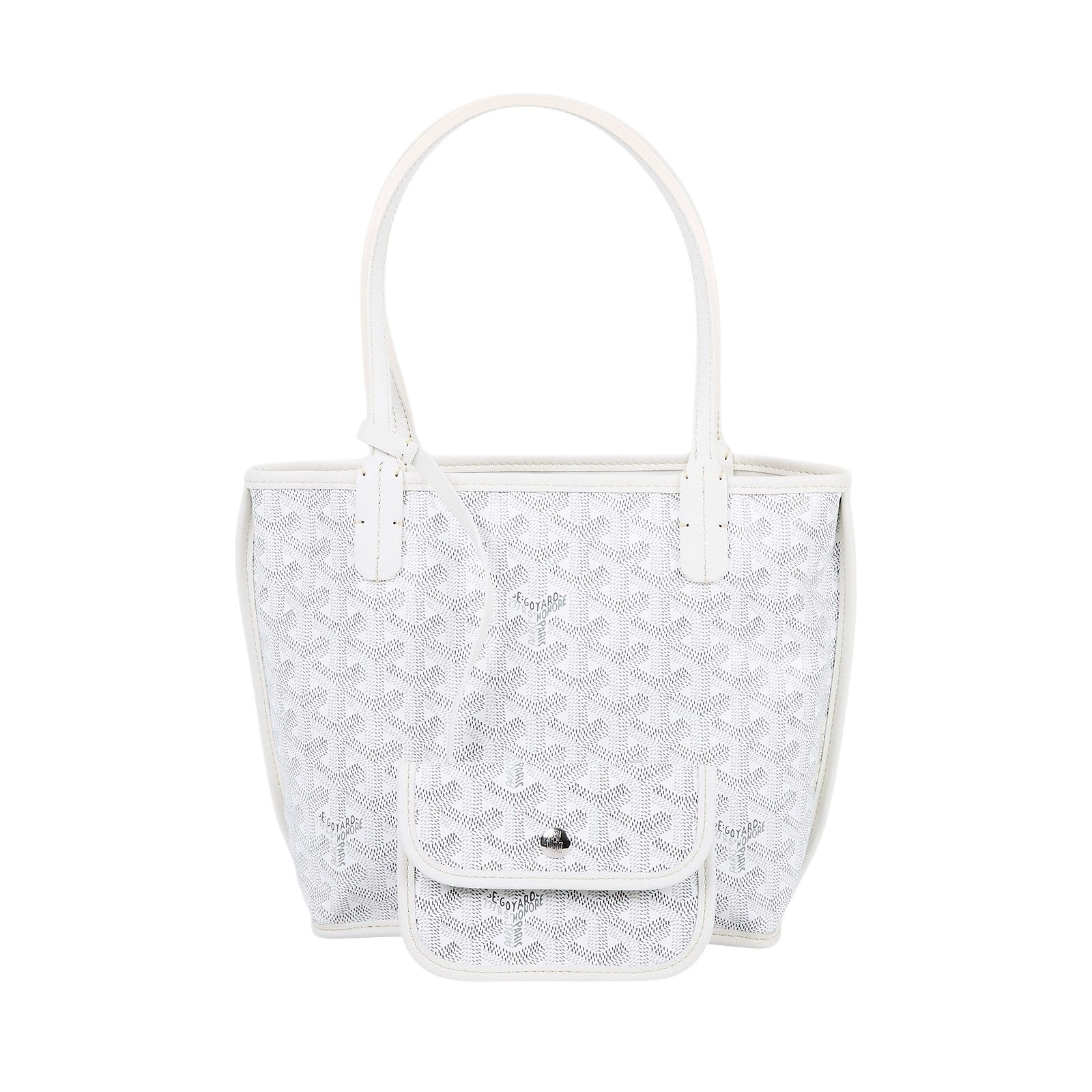 高雅德 GOYARD Anjou Mini Bag 托特包 ANJOUSMINCG 白ANJOU MINI TOTE 防塵袋
