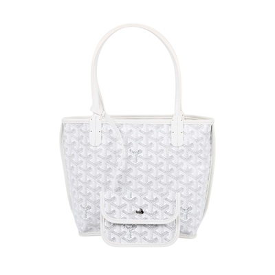 高雅德 GOYARD Anjou Mini Bag 托特包 ANJOUSMINCG 白ANJOU MINI TOTE 防塵袋