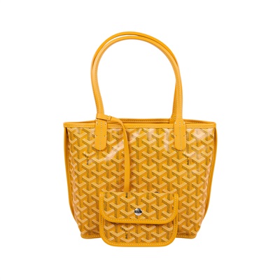 高雅德 GOYARD Anjou Mini Bag 托特包 ANJOUSMINCG 黃ANJOU MINI TOTE 防塵袋