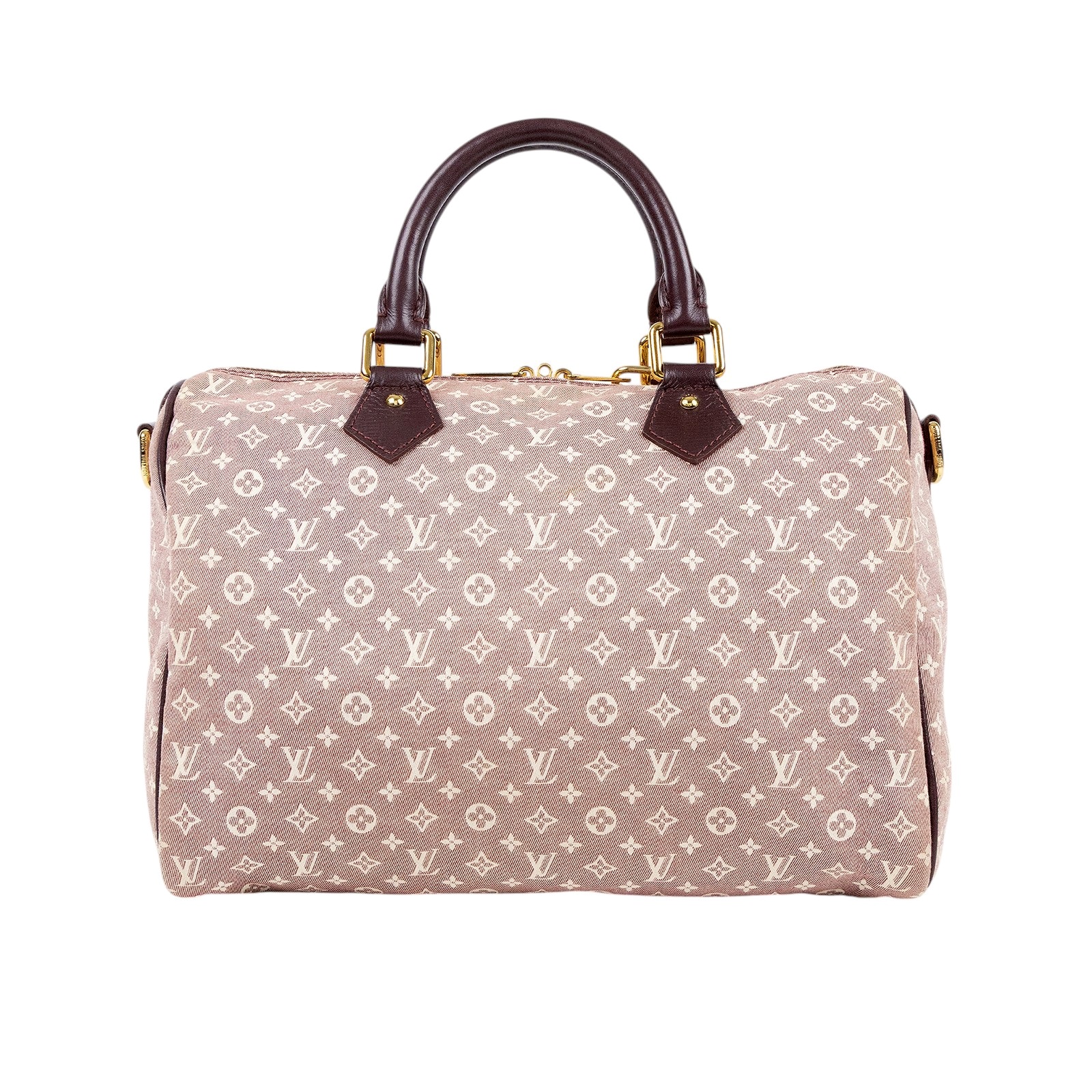 路易威登 LOUIS VUITTON Speedy 30 手提波士頓包 Idylle M56704 棕褐色丹寧SPEEDY30 防塵袋