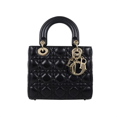 迪奧 CHRISTIAN DIOR Lady Dior My ABCDior 小型 肩背 手提包 羊皮 M0538OCAL  原廠盒子/防塵袋/保證卡/背帶