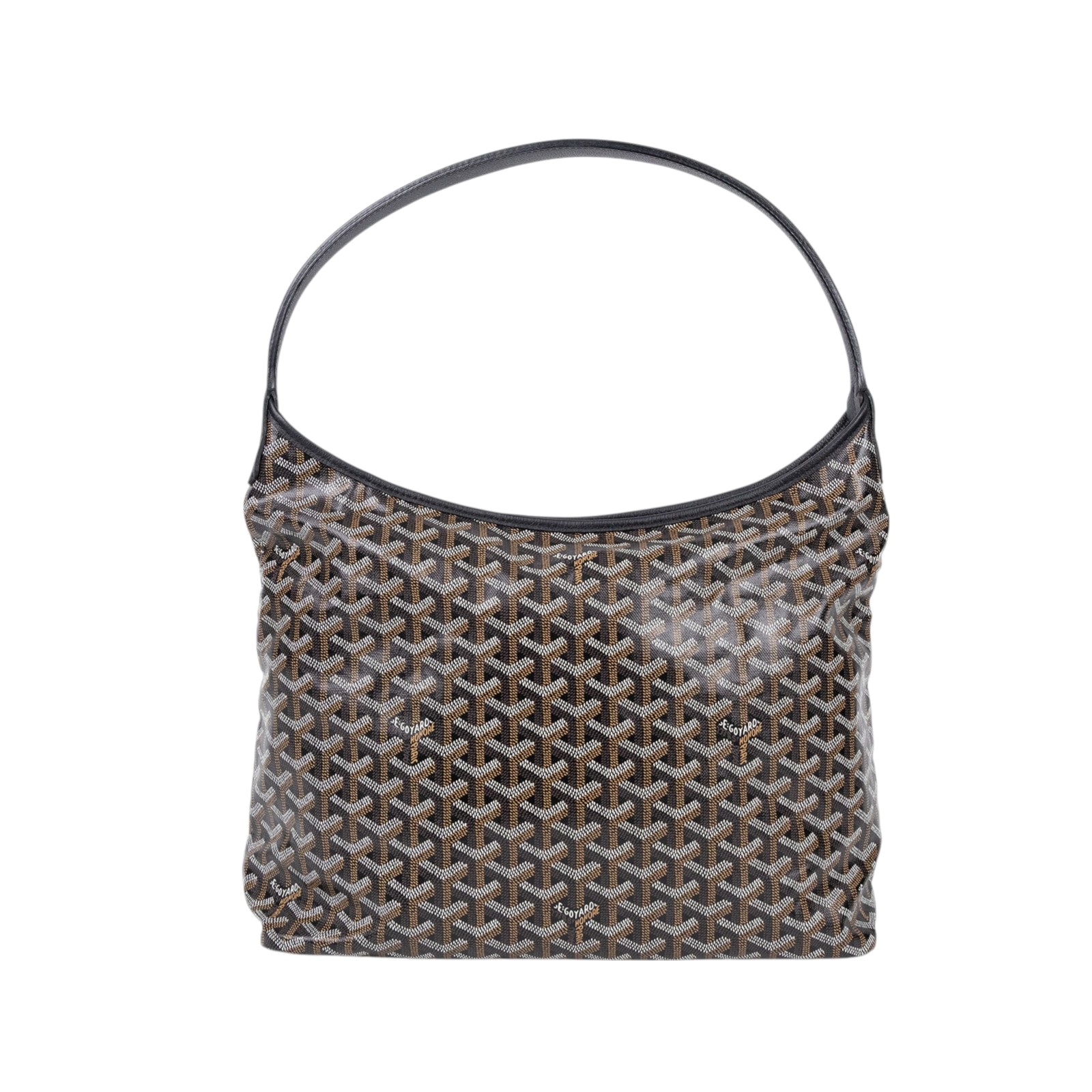高雅德 GOYARD Bohème Hobo Bag PM 托特包 BOHEMEPMLTYCL01P 黑色HOBO 防塵袋/購買證明