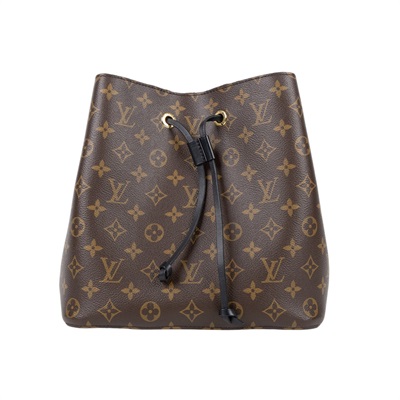 路易威登 LOUIS VUITTON NéoNoé MM 原花 束口水桶包 M44020 晶片款 黑原花NEONOE水桶包 防塵袋