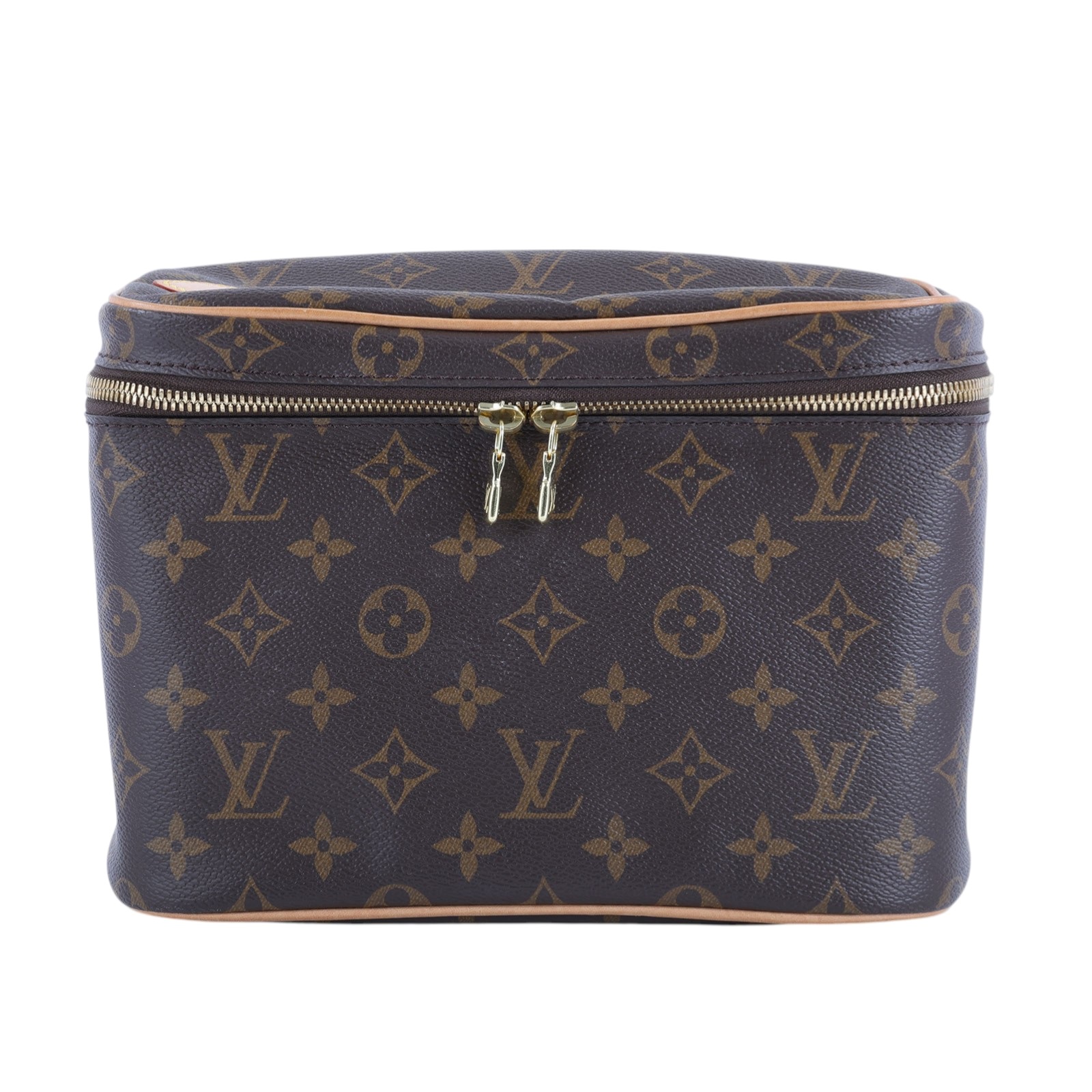 路易威登 LOUIS VUITTON Nice BB 手提 化妝箱 M42265 晶片款 原花Nice BB大化妝包 防塵袋