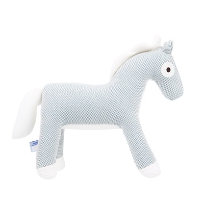 愛馬仕 Hermes Epopee 小馬玩偶 納蒂埃藍 H103521Mv02 納蒂埃藍Epopee小馬玩偶 原廠盒子