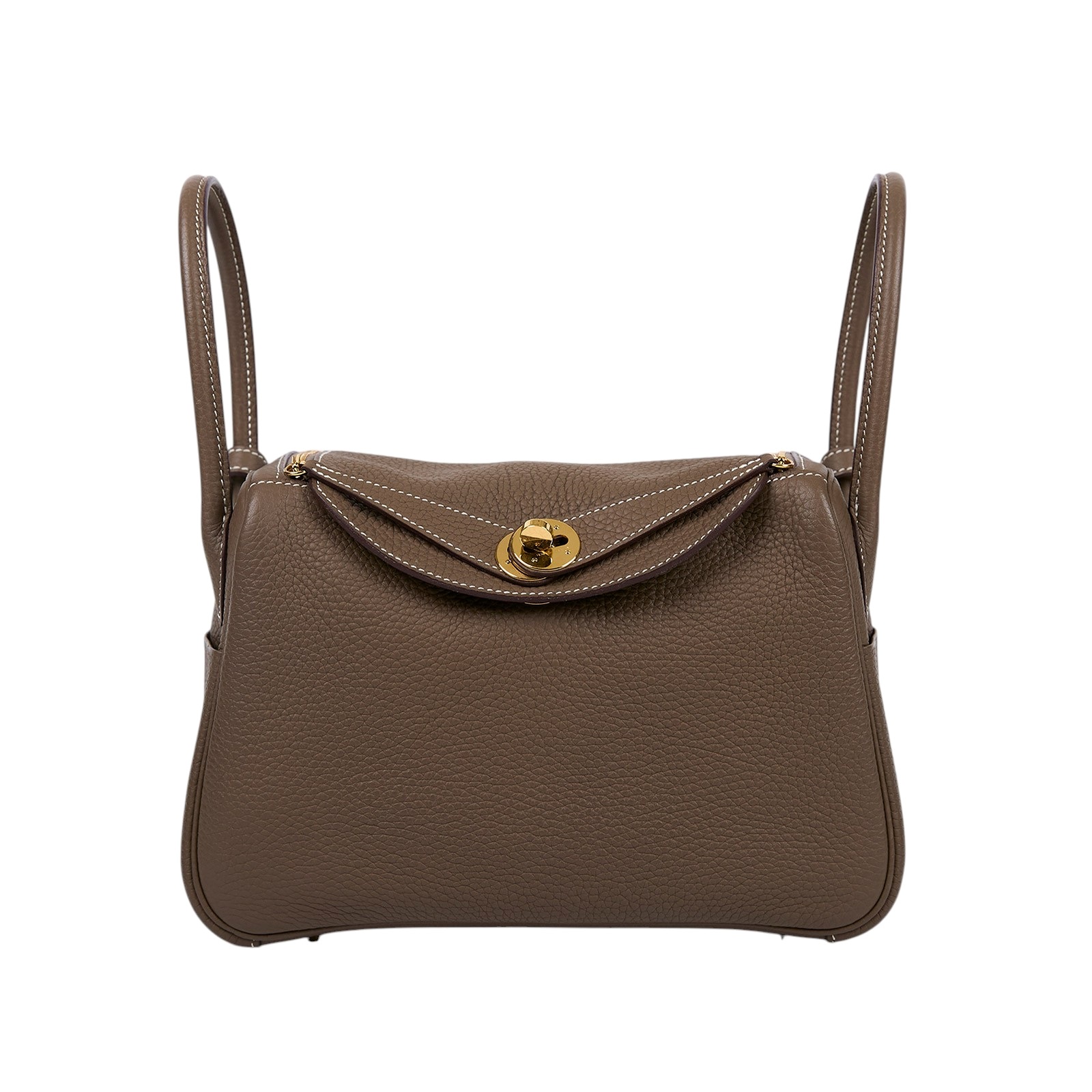 愛馬仕 Hermès Lindy 琳迪包 26 H073428CC18 D刻/H073428CC18 大象灰LINDY26 原廠盒子/ 防塵袋/購買證明