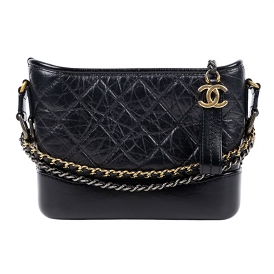 香奈兒 CHANEL 流浪包   晶片款 黑流浪包 無附屬品