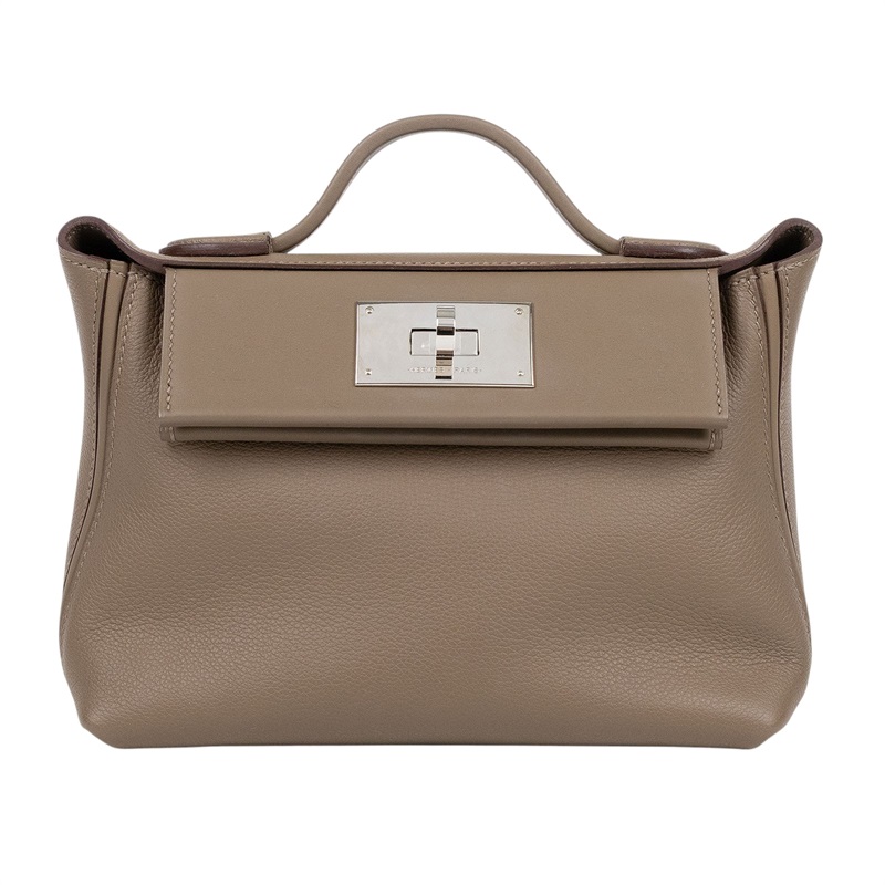 愛馬仕 Hermès 24/24 21 Mini 手提包 大象灰 H082153CKBH WAP339TM/H082153CKBH  原廠盒子/防塵袋/購買證明/背帶