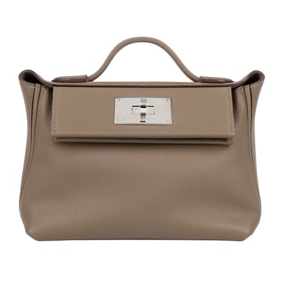 愛馬仕 Hermès 24/24 21 Mini 手提包 大象灰 H082153CKBH WAP339TM/H082153CKBH  原廠盒子/防塵袋/購買證明/背帶