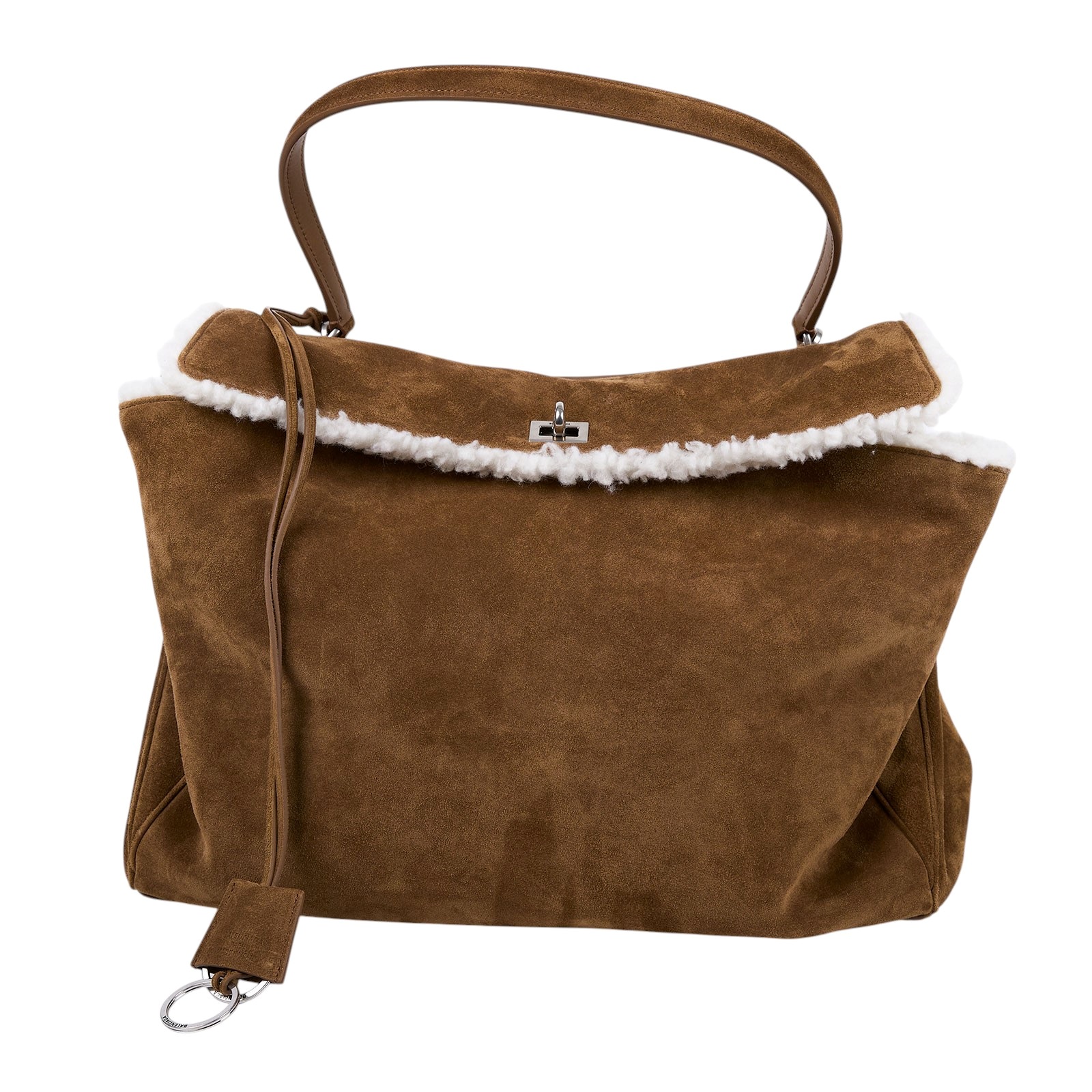 巴黎世家 BALENCIAGA Rodeo Large 手提包 789744 咖麂皮RODEO LARGE 防塵袋