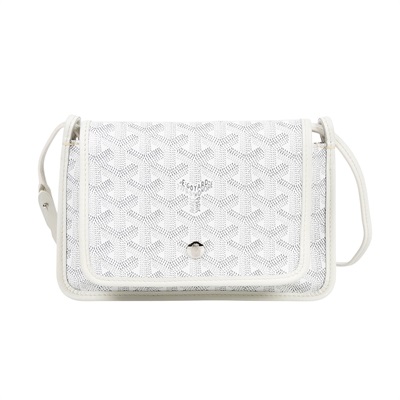 高雅德 GOYARD Plumet Pocket Wallet 肩背 隨身錢包 PLUMETPMLTY 白PLUMET 防塵袋