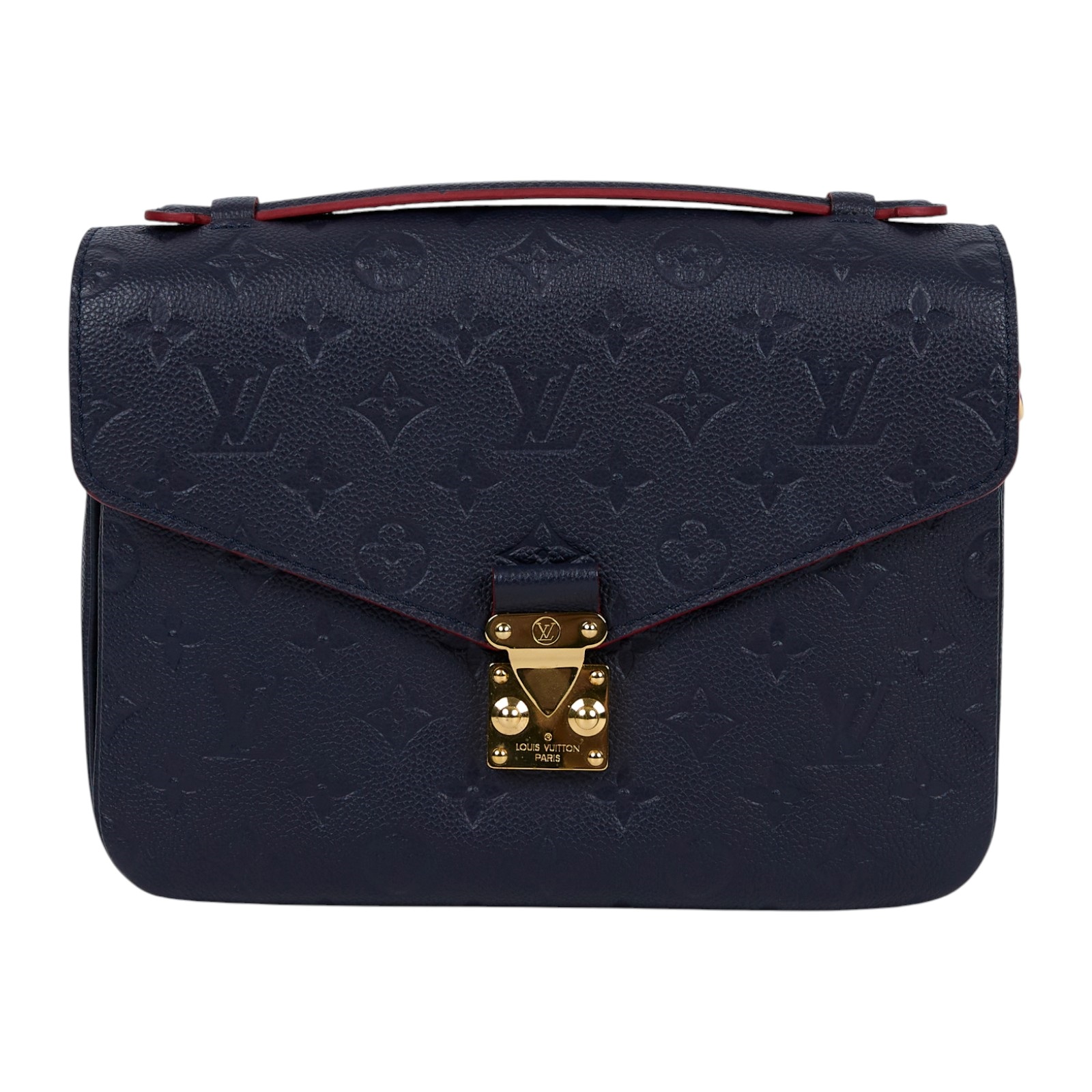 路易威登 LOUIS VUITTON Pochette Metis 金釦 郵差包  M44071 深藍POCHETTE MÉTIS郵差包 原廠盒子/防塵袋