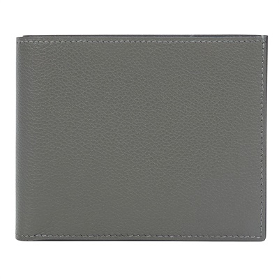 愛馬仕 Hermes Citizen Twill compact wallet 短夾 CITIZENTCW B刻 灰絲巾對開兩折短夾 原廠盒子