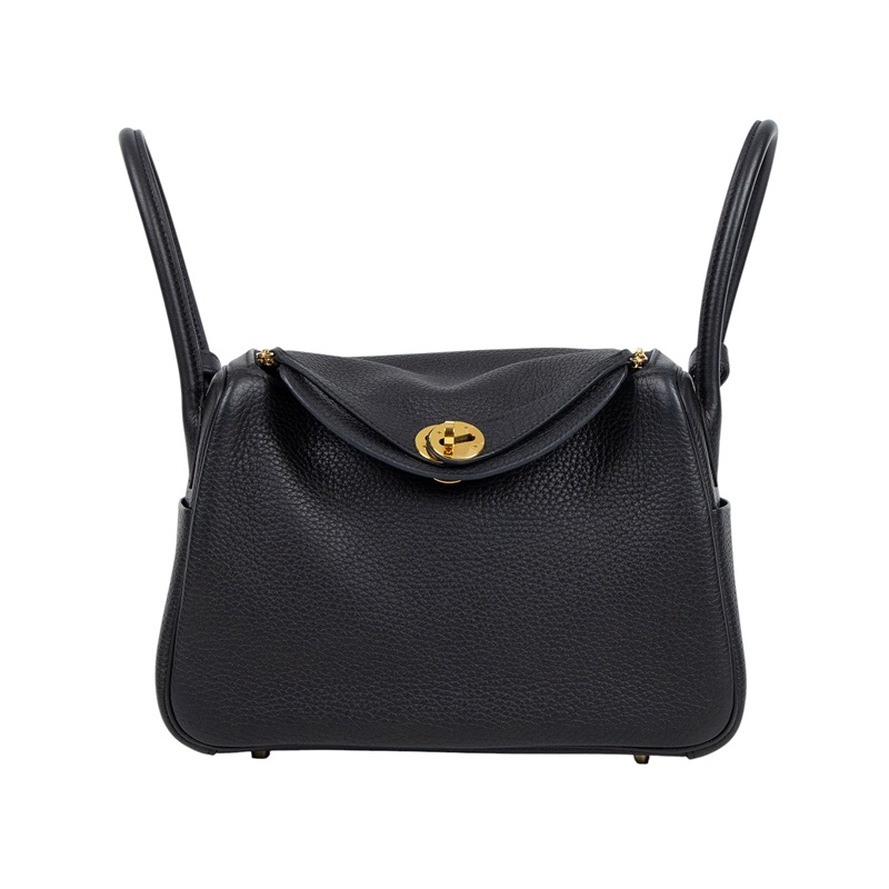 愛馬仕 Hermes Lindy 琳迪包 26 黑色 金色五金 H073428CC89 B刻 黑金LINDY26 原廠盒子/防塵袋/購買證明