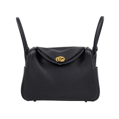 愛馬仕 Hermes Lindy 琳迪包 26 黑色 金色五金 H073428CC89 B刻 黑金LINDY26 原廠盒子/防塵袋/購買證明