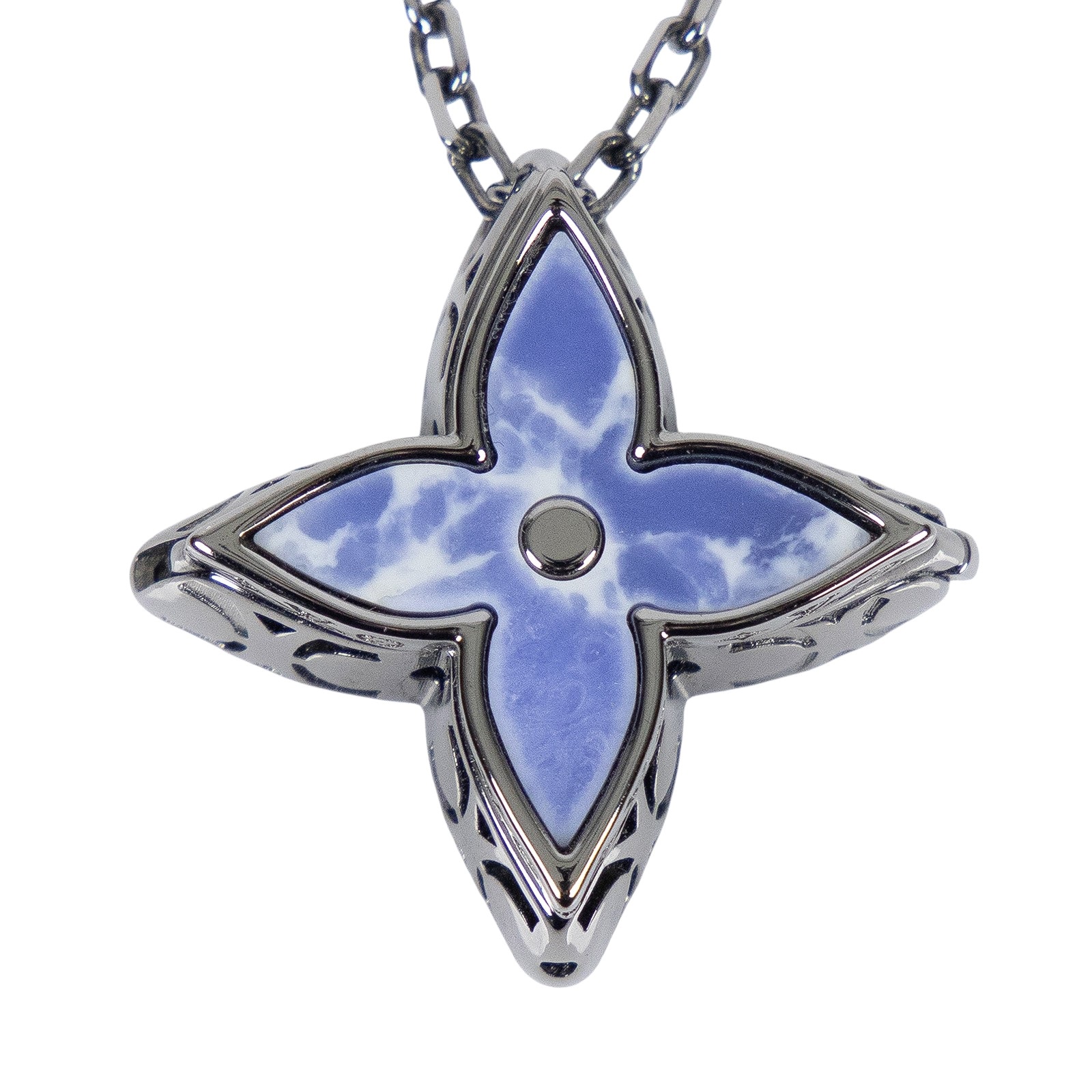 路易威登 LOUIS VUITTON FLOWER LOCKET 項鍊 M01047 FLOWER LOCKET項鍊 防塵袋