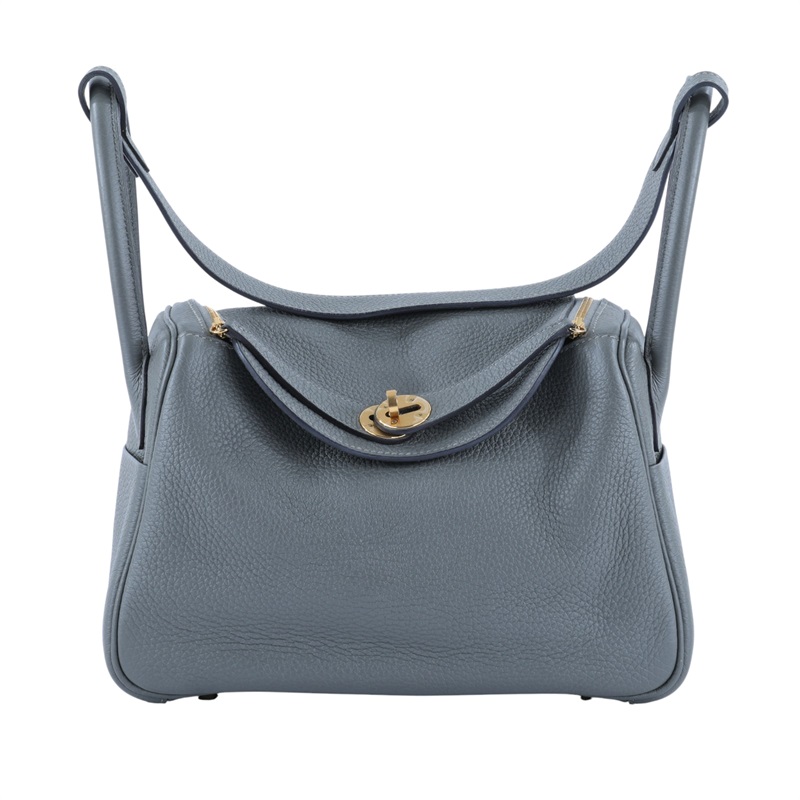 愛馬仕 Hermes Lindy 琳迪包 26 LD26 U刻 灰LINDY 26 原廠盒子/防塵袋