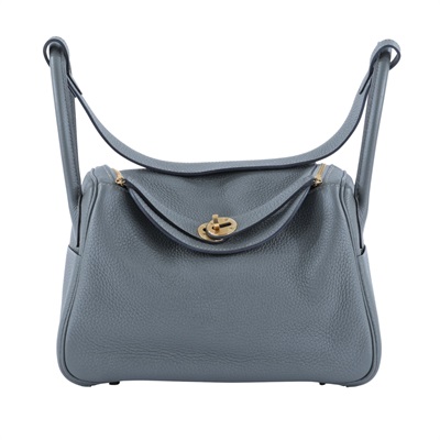 愛馬仕 Hermes Lindy 琳迪包 26 LD26 U刻 灰LINDY 26 原廠盒子/防塵袋