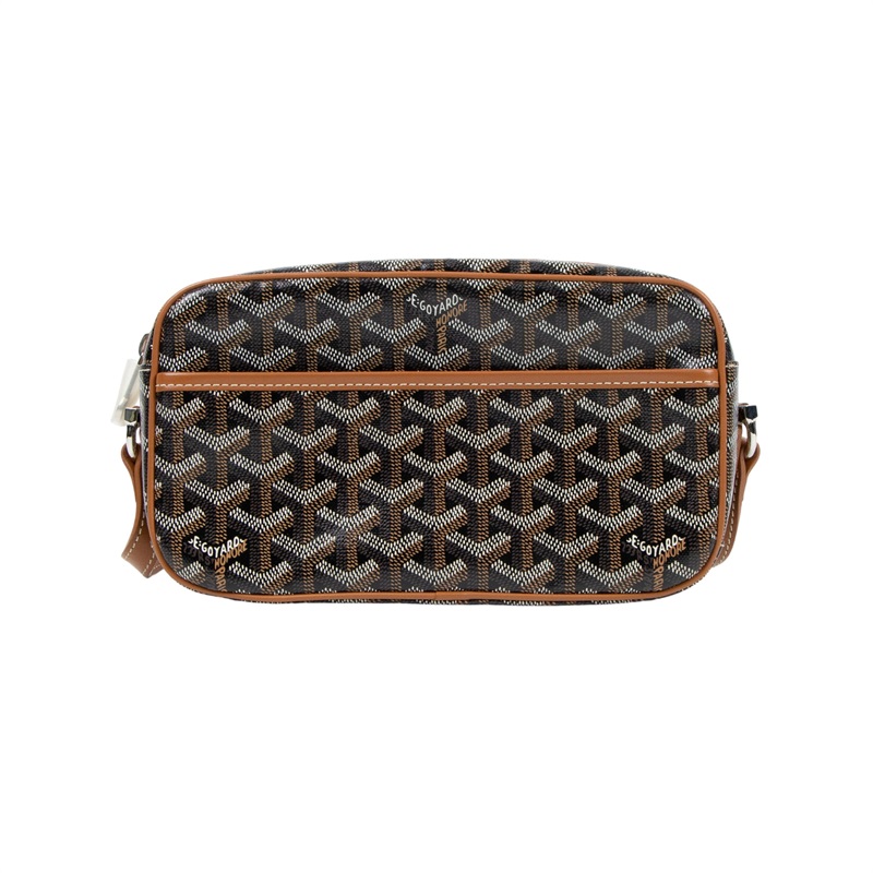 高雅德 GOYARD Cap-Vert PM Bag 肩背 斜背包 CAPVE2PMLTY 焦糖CAP-VERT PM 防塵袋