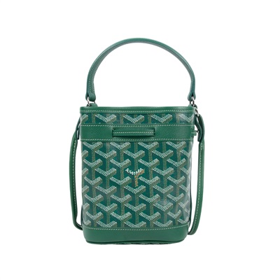 高雅德 GOYARD Petit Flot Bucket Mini Bag 水桶包 PEFLOTMINTY  防塵袋/香港購買證明